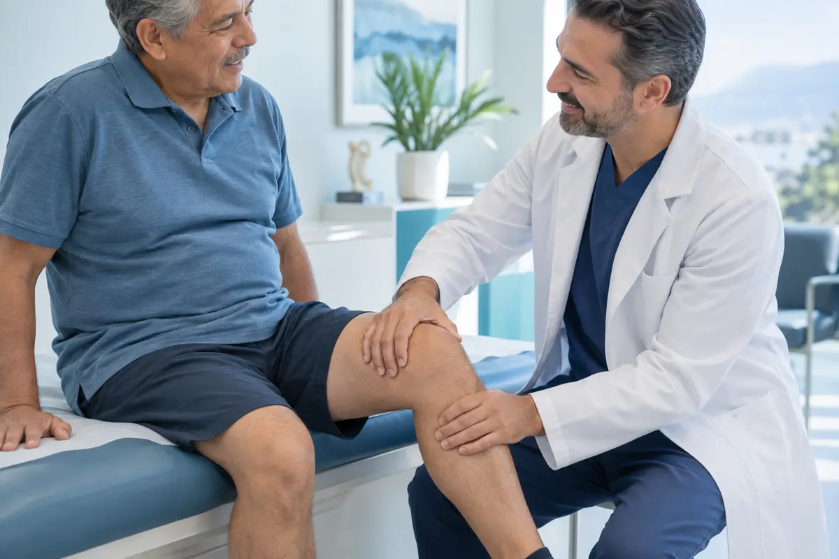 Evaluación de rodilla